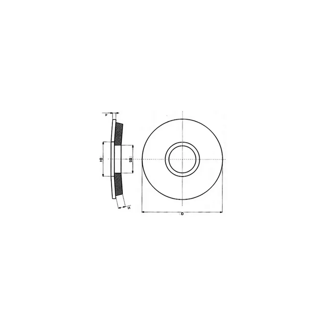 Saiba garnitura cauciuc EPDM 4.8x14mm 500 buc./punga 2